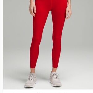 lululemon athletica Red Leggings